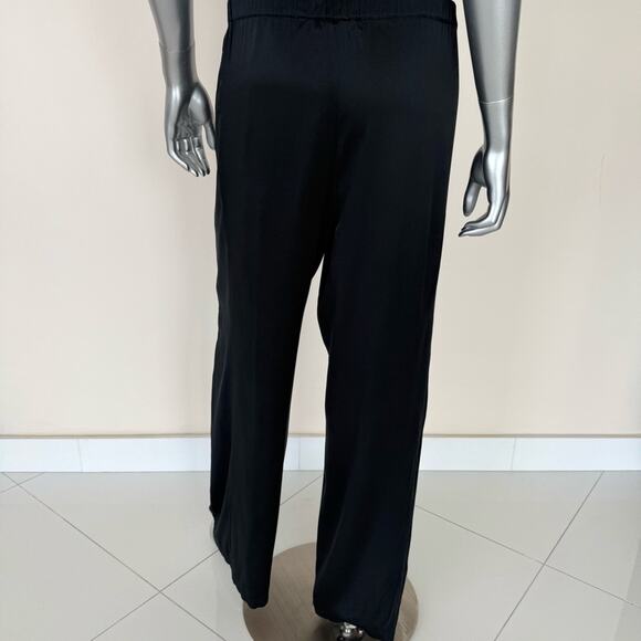 Emilio Pucci women silk wide leg pants size 8 US - Picture 3 of 11
